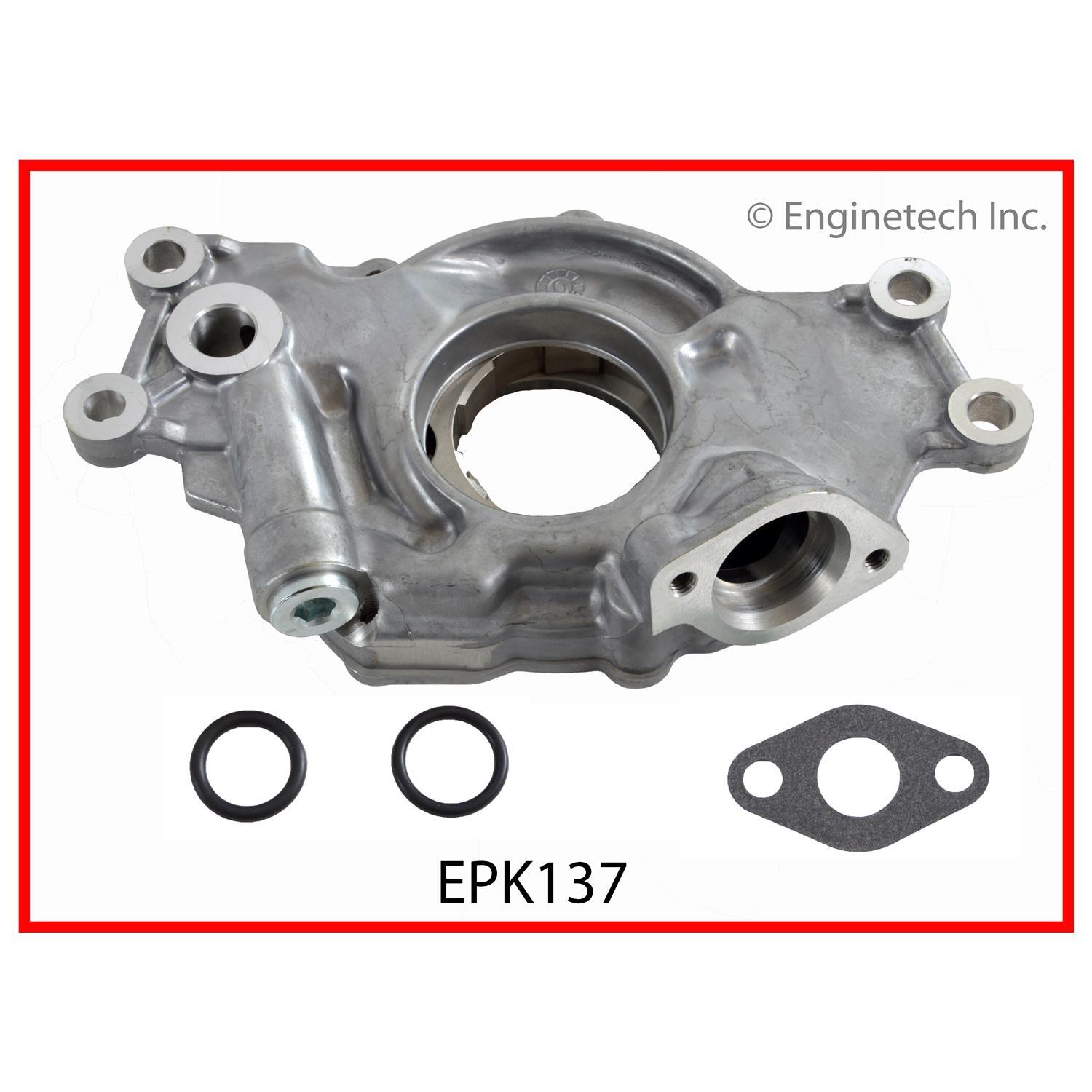 Enginetech Oil Pump for 2005-2015 GM Chevrolet 5.3L 6.0L 6.2L V8 LS