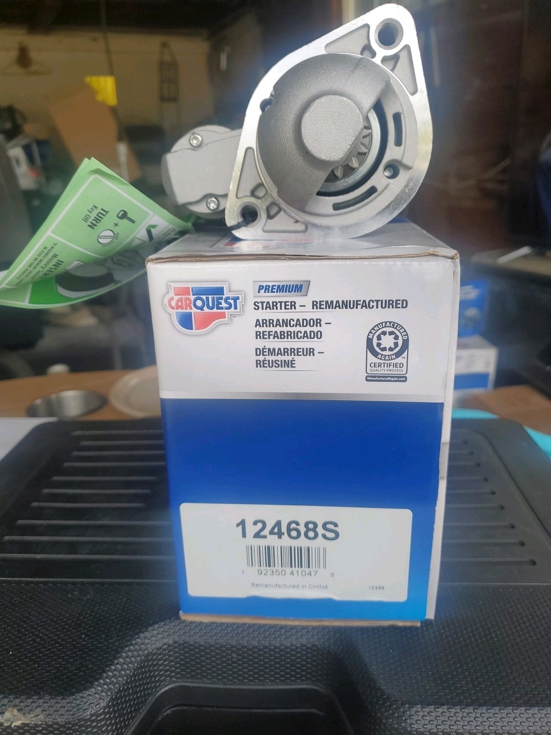 Starter Motor CARQUEST 12468S Reman Starter Motor CARQUEST 12468S Reman