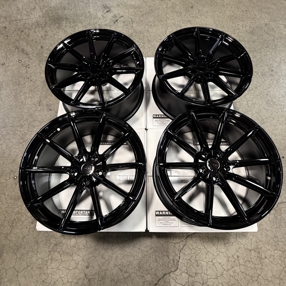 Used 20x9/20x10 MRR GF26 5x112 35/35 66.6 Black Wheels set-4 Used 20x9/20x10 MRR GF26 5x112 35/35 66.6 Black Wheels set-4