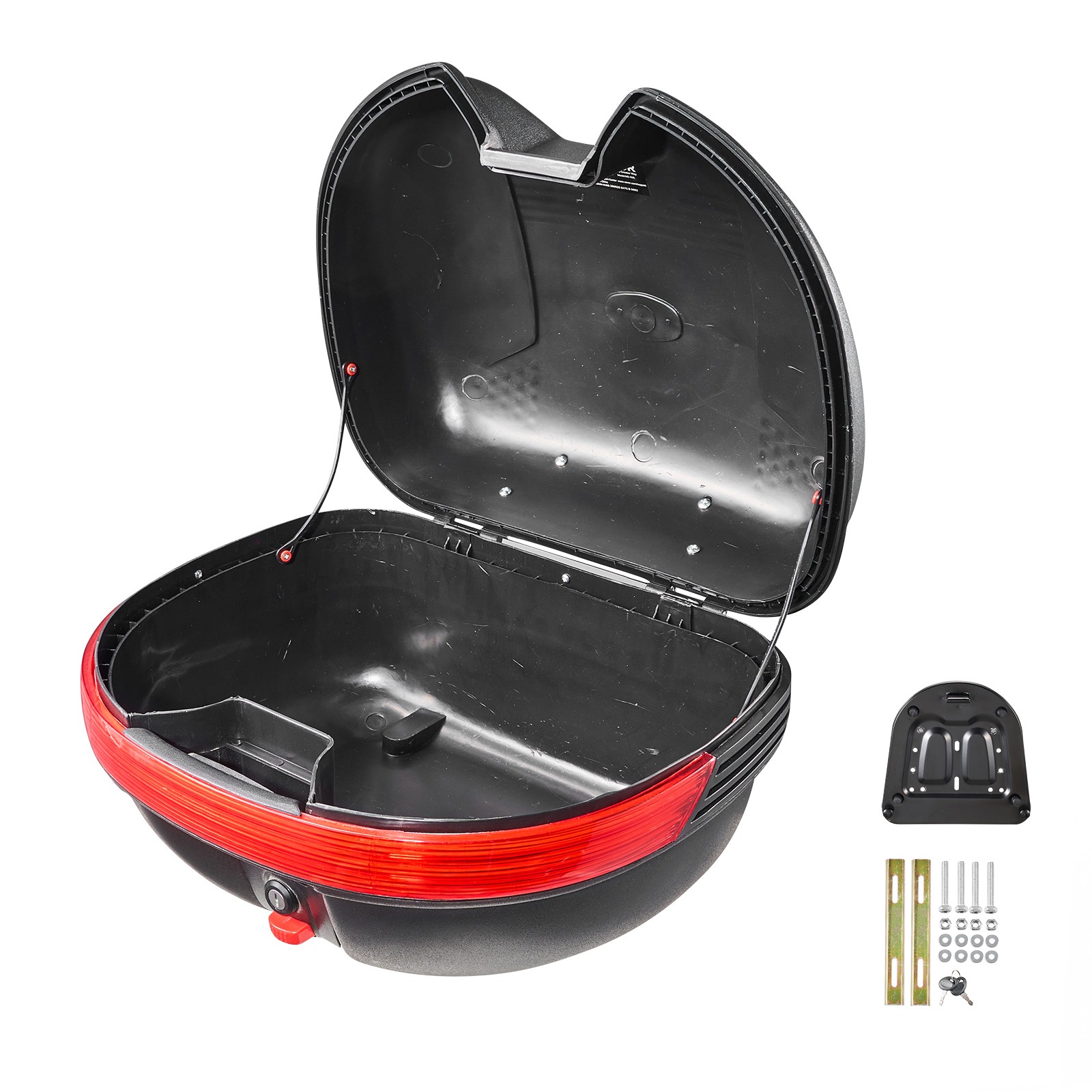 Uimoso 30L Universal Waterproof Motorcycle Tail Box for Secure Storage