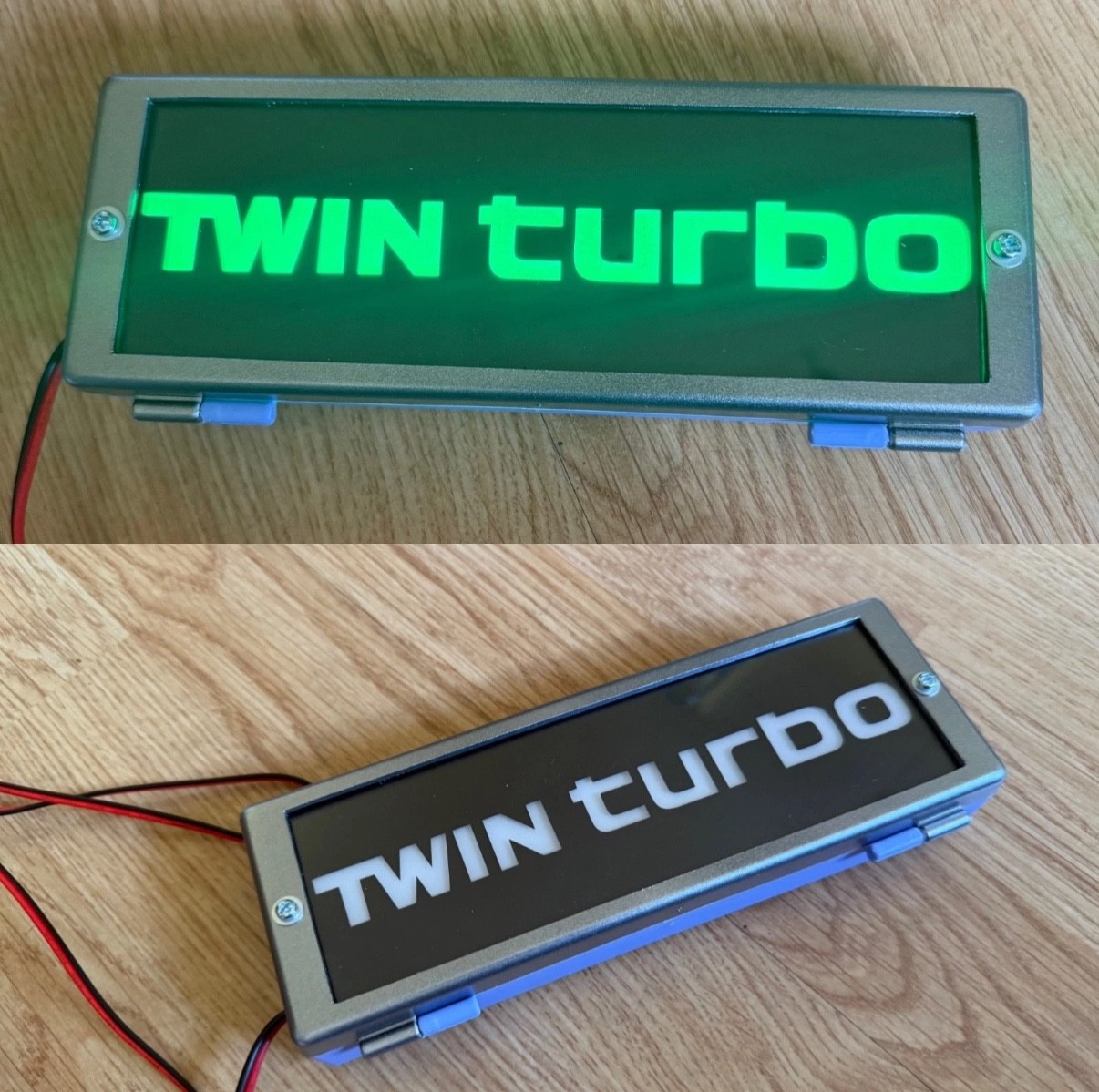 CARMATE LIGHT UP TWIN TURBO REAR VIEW LIGHT FOR SKYLINE GTR SUPRA R33 NISMO RX7 CARMATE LIGHT UP TWIN TURBO REAR VIEW LIGHT FOR SKYLINE GTR SUPRA R33 NISMO RX7