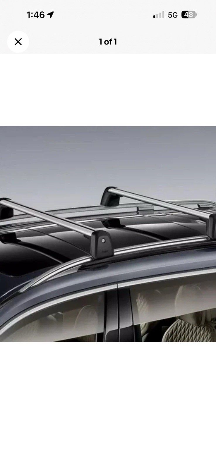 BMW X7 Roof Rack Base Support System 82712455808 Lightly Used. Great Condition BMW X7 Roof Rack Base Support System 82712455808 Lightly Used. Great Condition