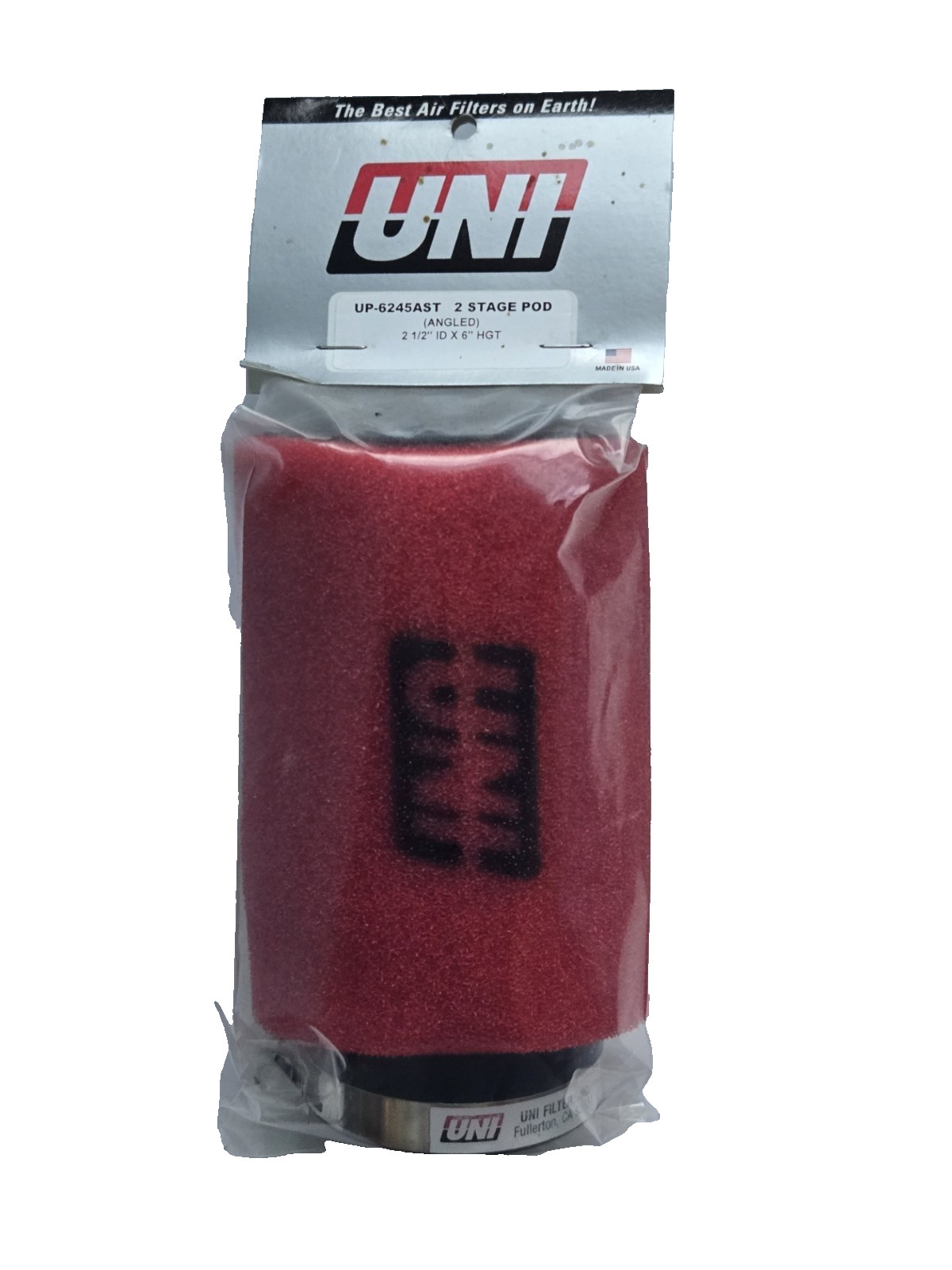 UNI Air Filter UP-6245AST 2 1/2 UNI Air Filter UP-6245AST 2 1/2