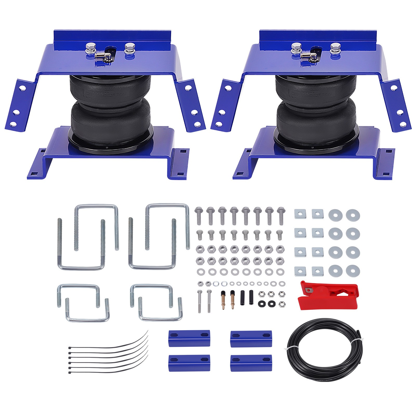 Air Helper Spring Suspension Leveling Kit For Ford F-250 F-350 Super Duty 97-04
