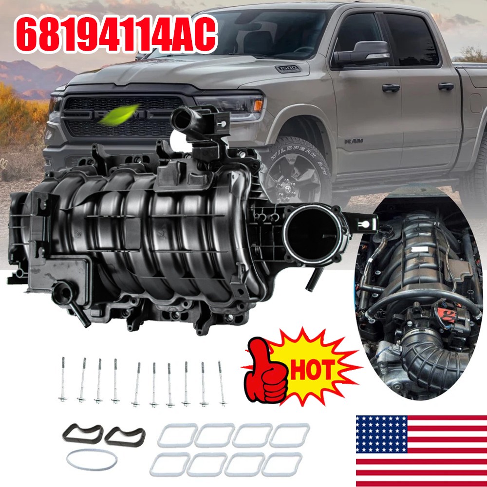 Intake Manifold For 2009-2021 2013 2014 2015 Dodge Ram 1500 /2500 /3500 5.7L US Intake Manifold For 2009-2021 2013 2014 2015 Dodge Ram 1500 /2500 /3500 5.7L US
