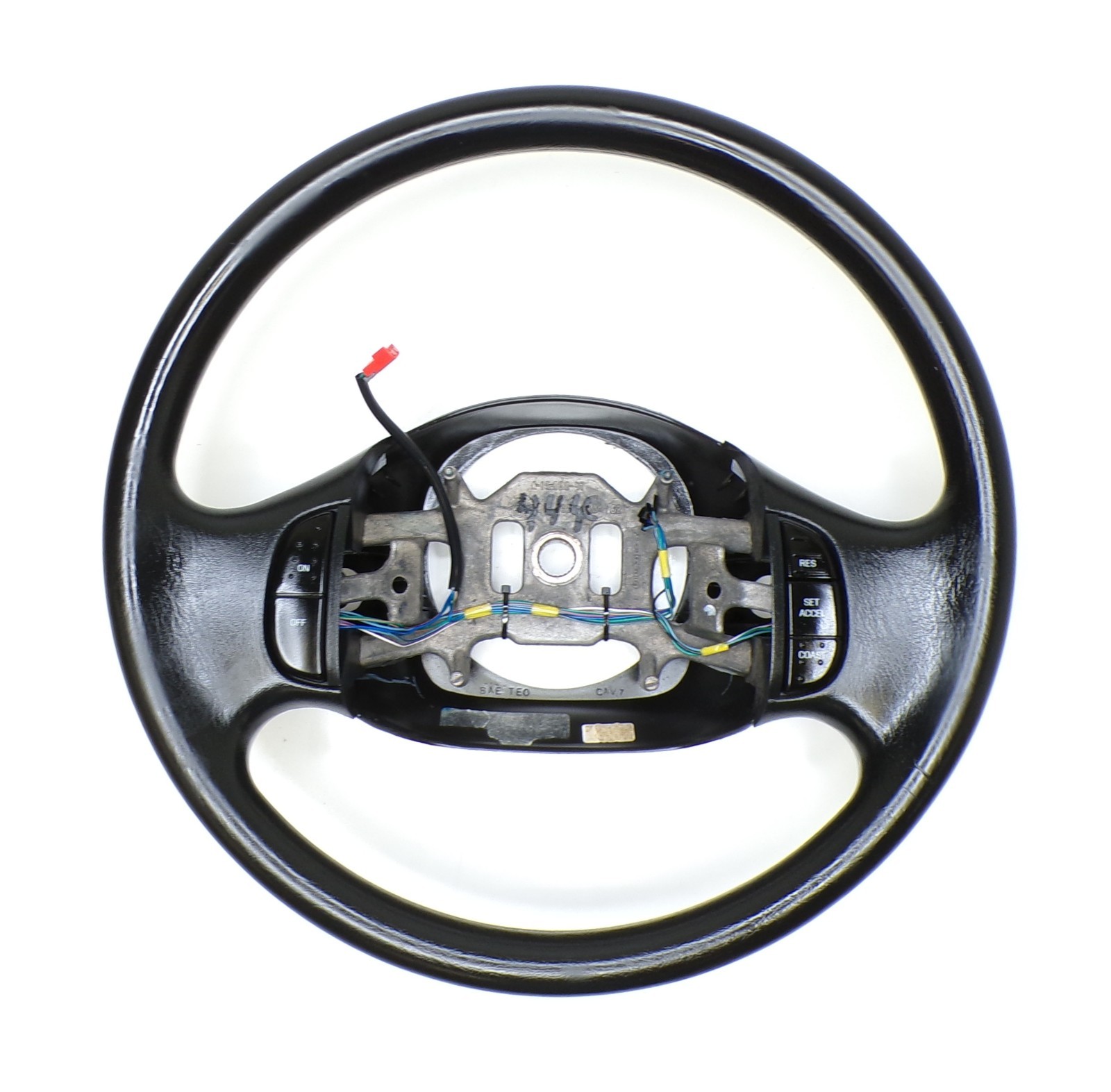 Ford 99-14 E Series E150 E250 E350 E-250 Econoline Van Steering Wheel Black Ford 99-14 E Series E150 E250 E350 E-250 Econoline Van Steering Wheel Black