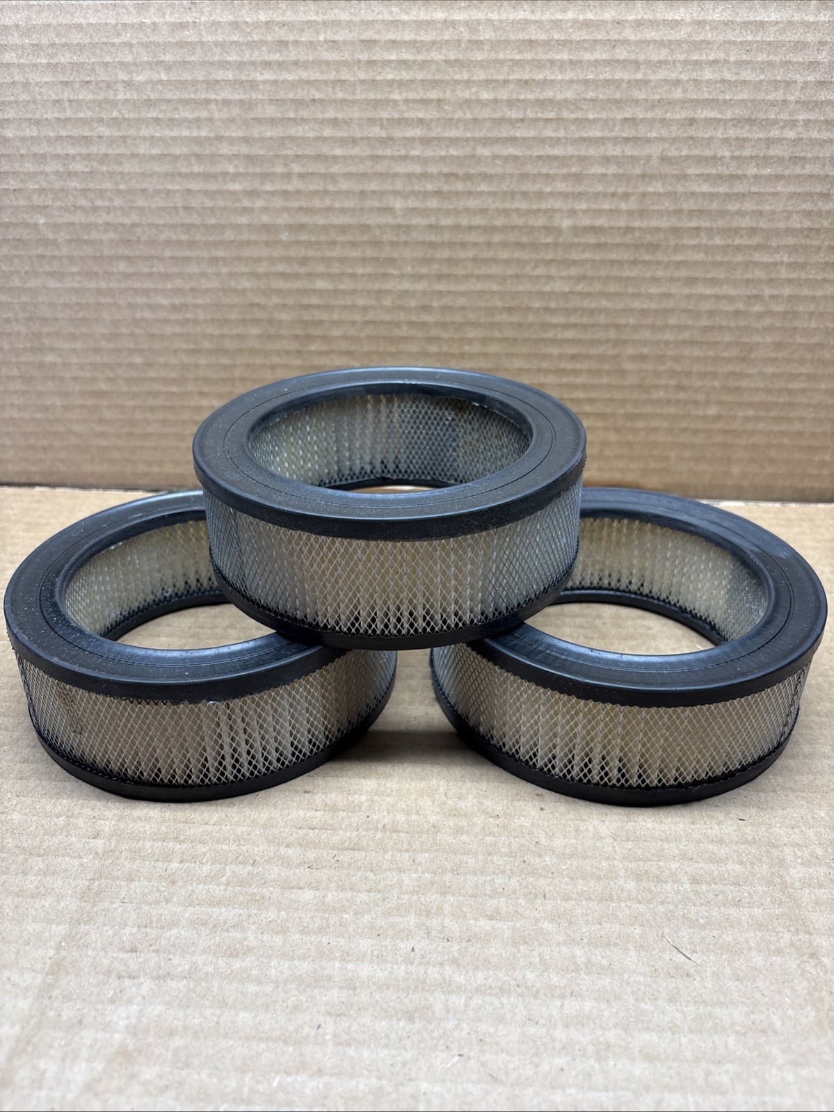 1964-66 GTO 1966 Cutlass Tri-Power Air Cleaner Paper Filter 3pc Set
