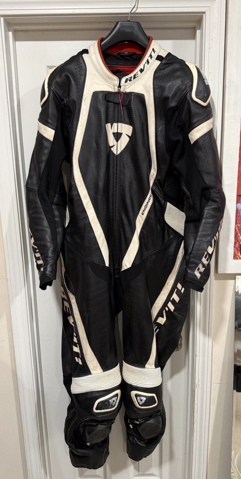 Rev’ It Used Motorcycle Leather Suit Size 58 Rev’ It Used Motorcycle Leather Suit Size 58