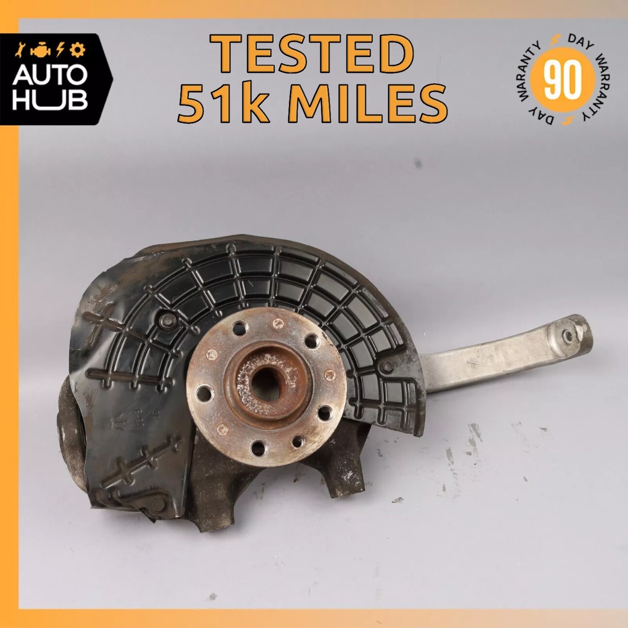 14-18 Maserati Ghibli Quattroporte Front Right Passenger Knuckle Spindle OEM 51k 14-18 Maserati Ghibli Quattroporte Front Right Passenger Knuckle Spindle OEM 51k