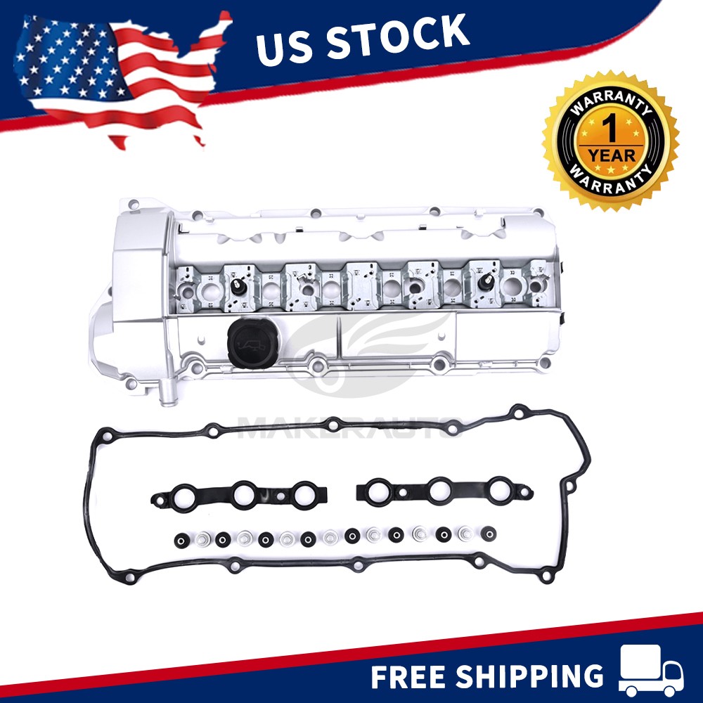 Aluminum Valve Cover 11121703341 for 1996-1998 BMW E36 328i 1997-1998 E39 528i