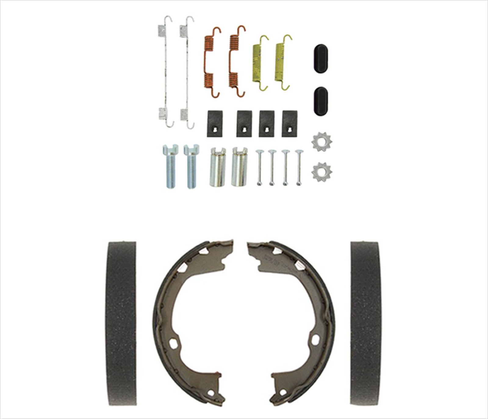 Rear Emergency Parking Brake Shoes Spring Kit For 2011-2021 Jeep Grand Cherokee