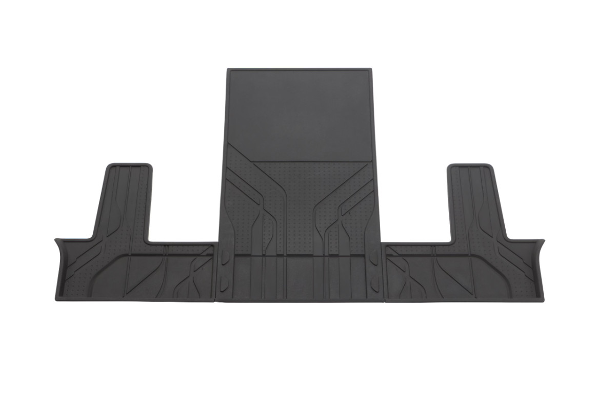 21-25 Chevrolet Tahoe 3rd Row All-Weather Floor Liner Jet Black 84646735 GM OEM