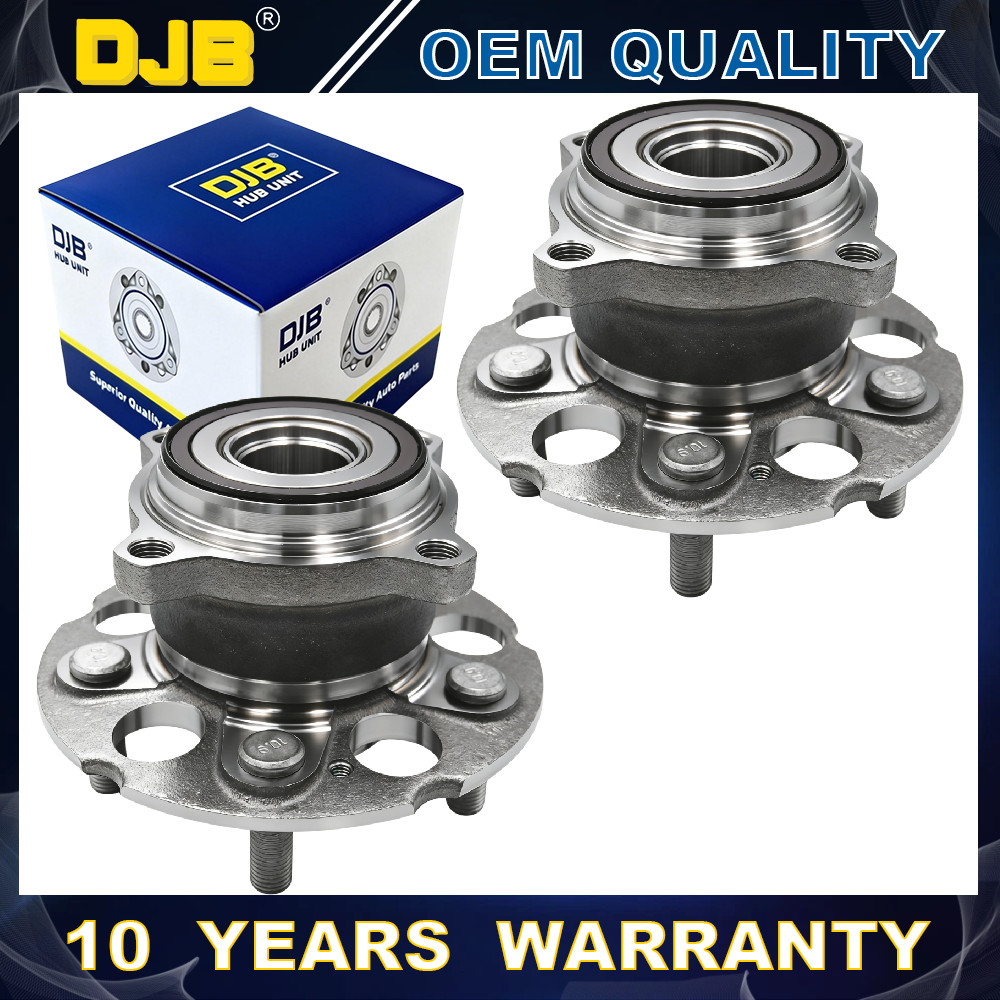 DJB Pair For 2007-2011 Honda Cr-V Acura Rdx Rear Wheel Bearing & Hub 4WD 512345 DJB Pair For 2007-2011 Honda Cr-V Acura Rdx Rear Wheel Bearing & Hub 4WD 512345