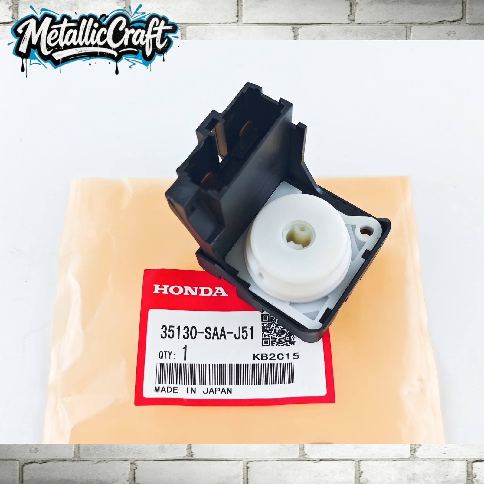 OEM Ignition Switch 35130-SAA-J51 for Honda Accord Civic Odyssey Element Acura