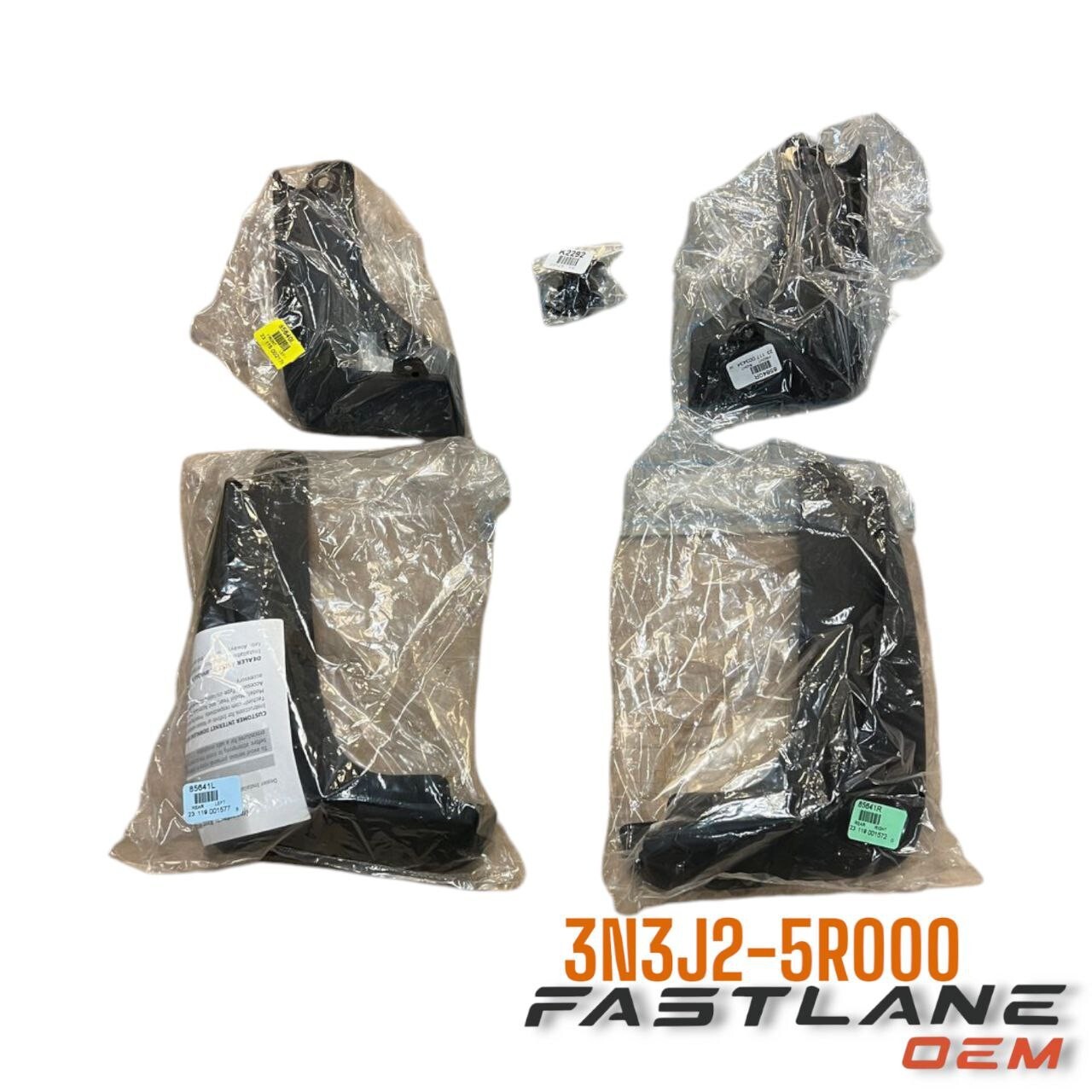 2020-2024 NISSAN KICKS SET OF MUDGUARDS NEW OEM 3N3J2-5R000