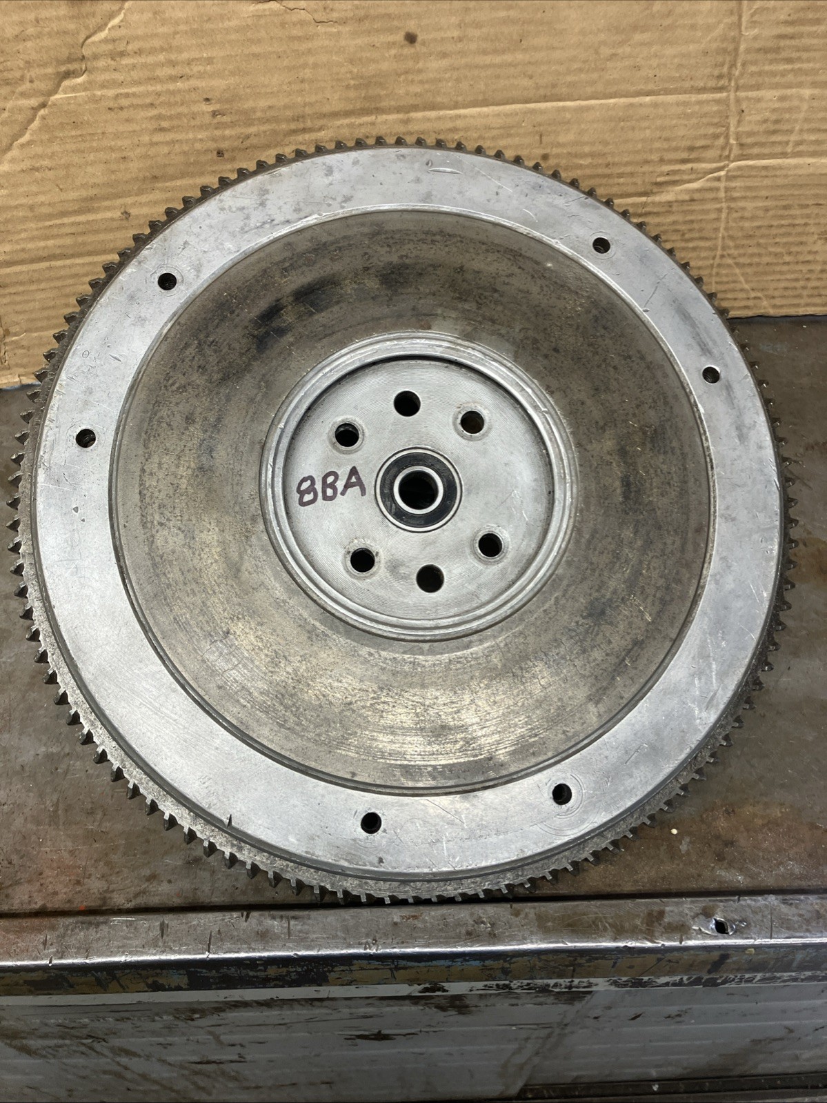 1949-53 Ford and Mercury flathead Albro aluminum flywheel 1949-53 Ford and Mercury flathead Albro aluminum flywheel