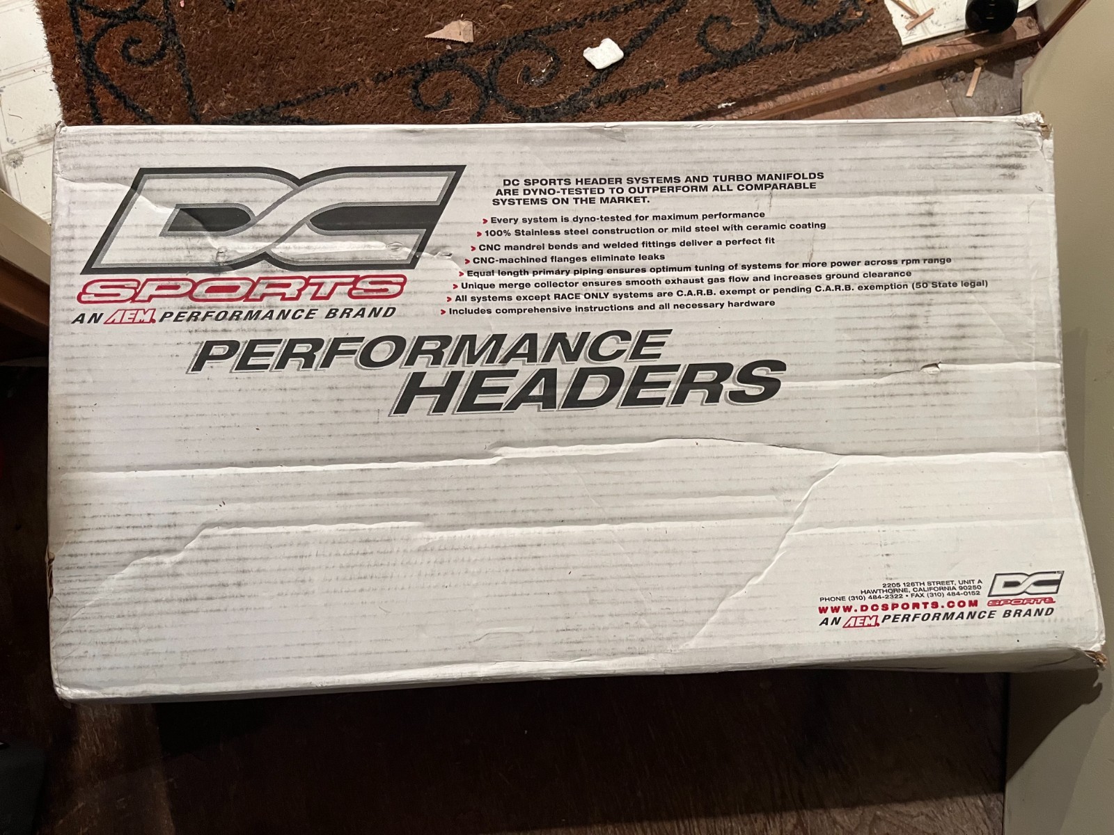 New Old Stock - Discontinued - DC Sports Acura Integra Ceramic Headers 1990-1991 New Old Stock - Discontinued - DC Sports Acura Integra Ceramic Headers 1990-1991