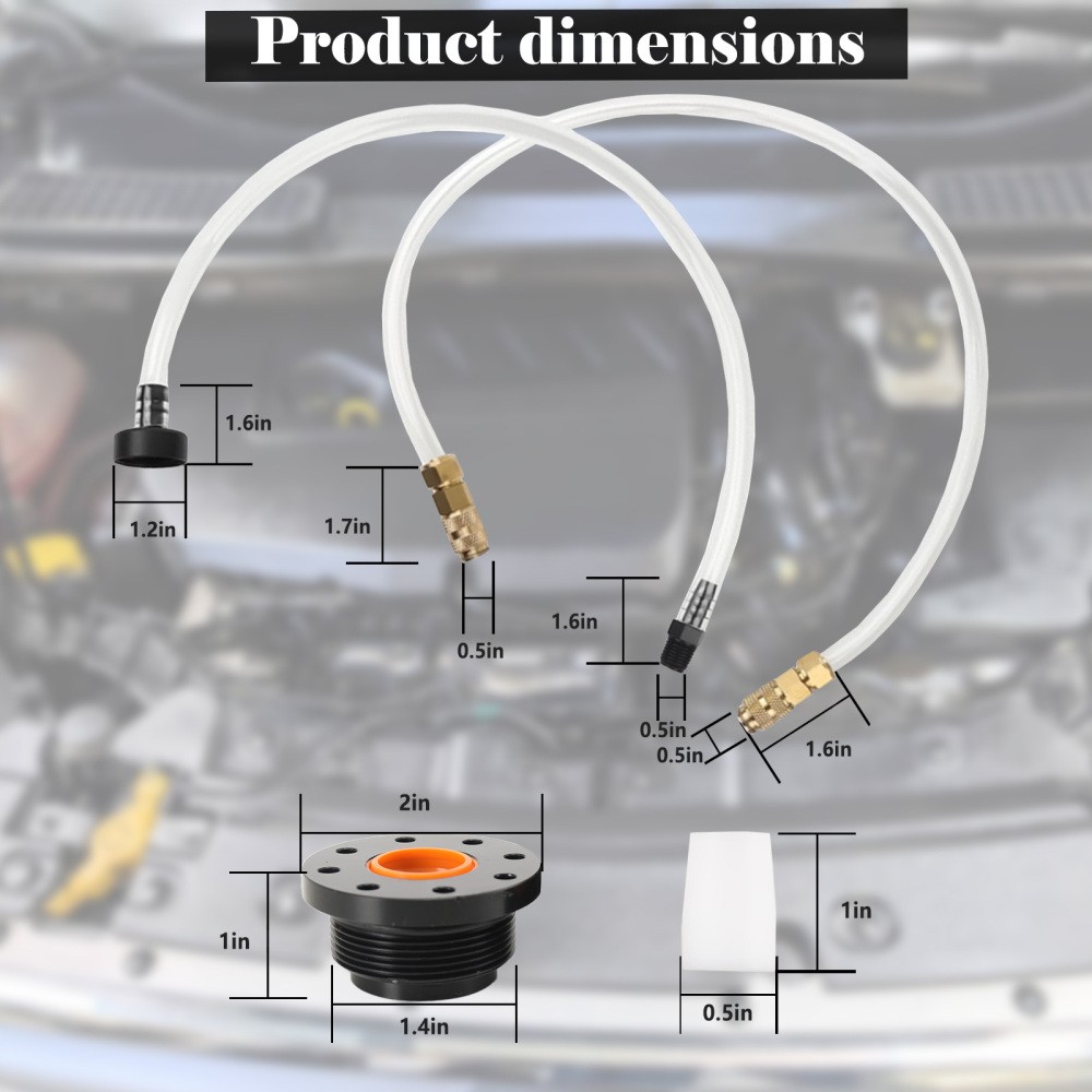 HS5157 Front Mount Hydraulic Steering Cylinder Seal Kit & Bleed Kit for Seastar