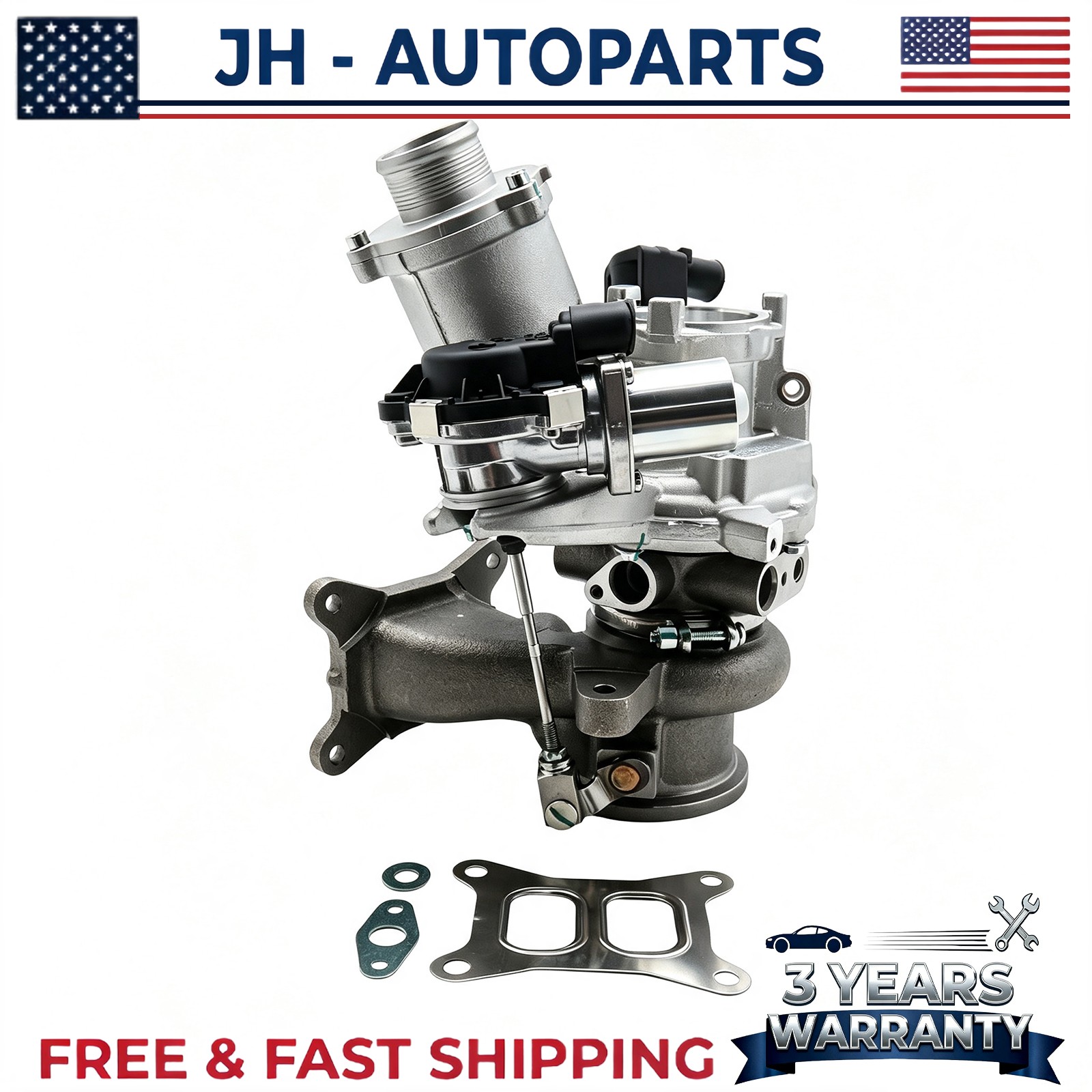 06K145713L New Turbo Turbocharger for VW Golf 15-18 Golf Alltrack 17-19 L4 1.8L 06K145713L New Turbo Turbocharger for VW Golf 15-18 Golf Alltrack 17-19 L4 1.8L