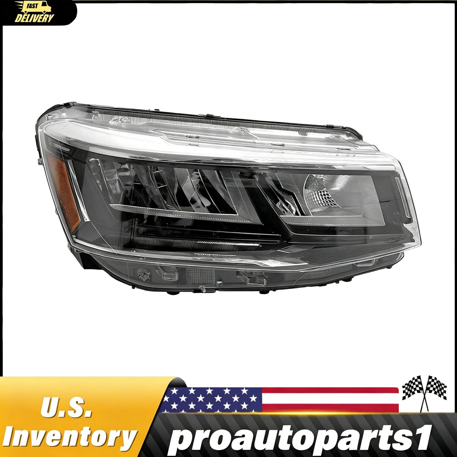 Right Passenger LED Headlight Assembly For 2022-2024 Volkswagen Taos 2GJ-941-036