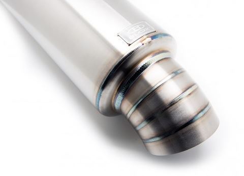 Blox Racing Street Muffler - Turndown Tip - Inlet: 3\'\' BXEX-00108 Universal Blox Racing Street Muffler - Turndown Tip - Inlet: 3\'\' BXEX-00108 Universal