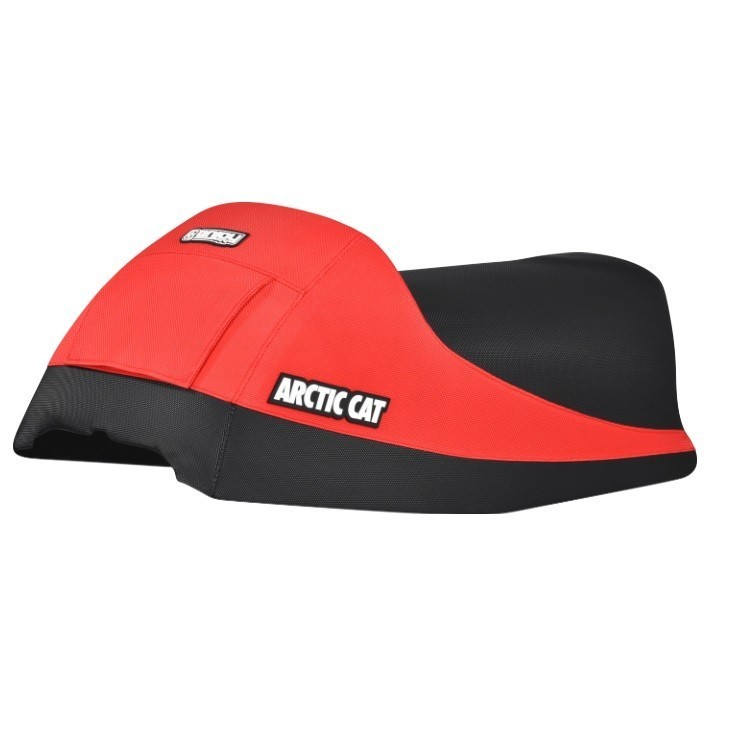 2003-2004 Arctic Cat Firecat 500 600 700  seat cover RED / BLACK standard #585