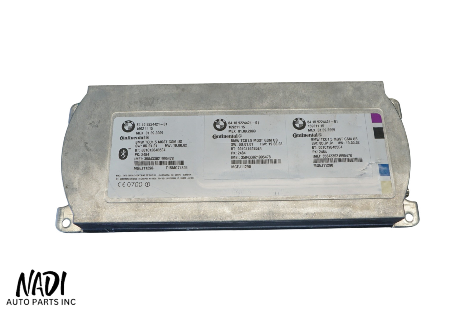 2007 - 2010 BMW E90 E92 328I 335I BLUETOOTH TELEMATICS CONTROL MODULE OEM