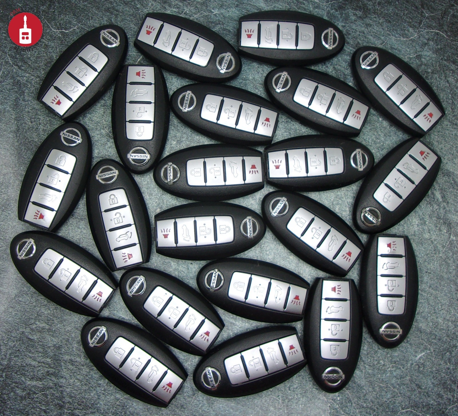 OEM Lot of 21 Nissan Murano Keyless Entry Smart Keys Used Bulk -KR55WK49622-