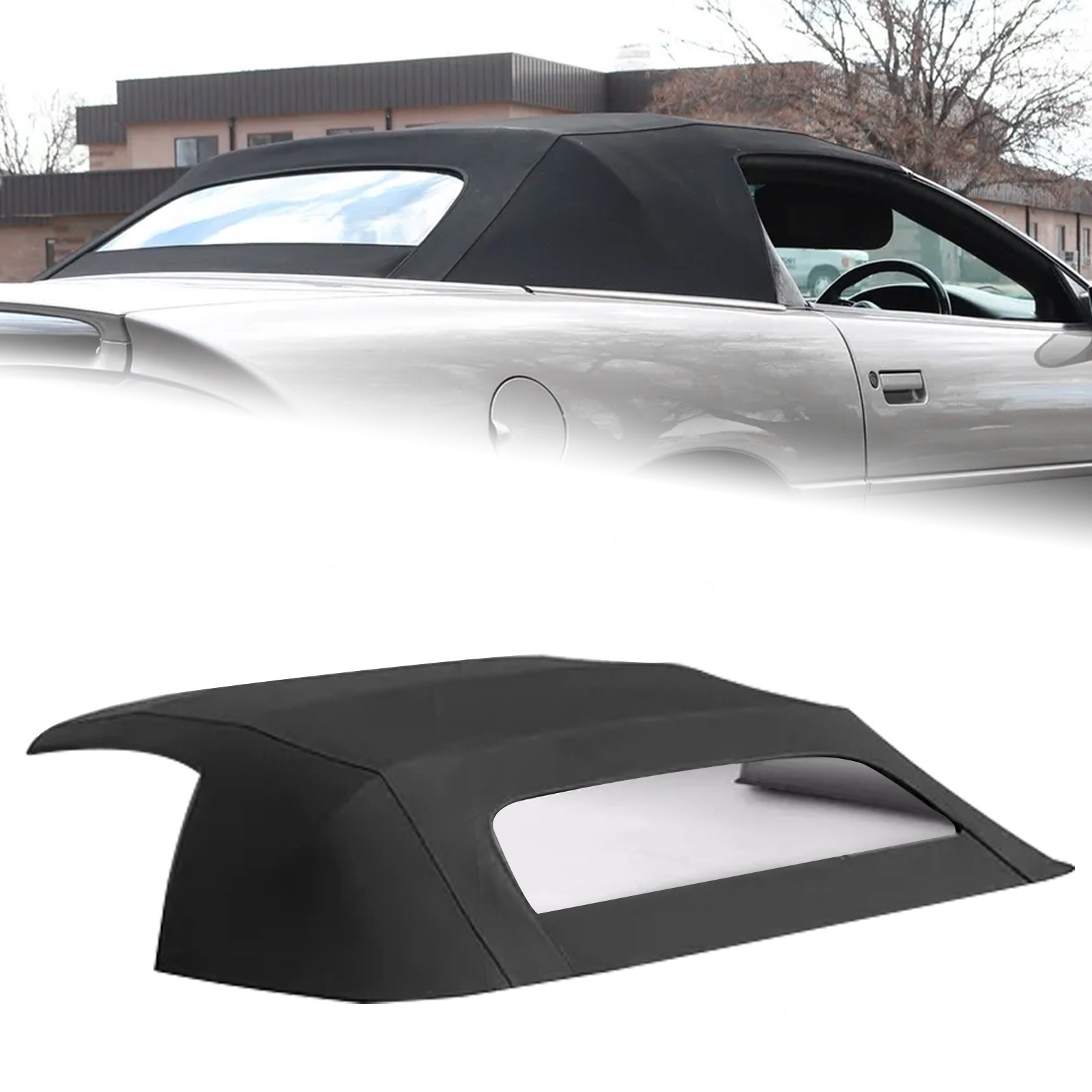 Convertible Soft Top Plastic Window Fit For 1994 1995-2002 Chevrolet Camaro