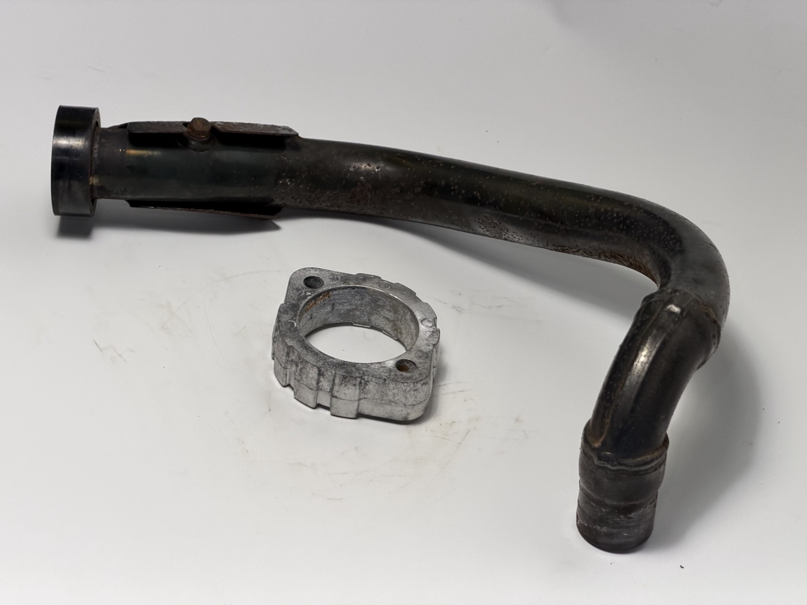 1988-1997 Yamaha XV750 Virago Rear Cylinder Exhaust Header Mid Pipe OEM