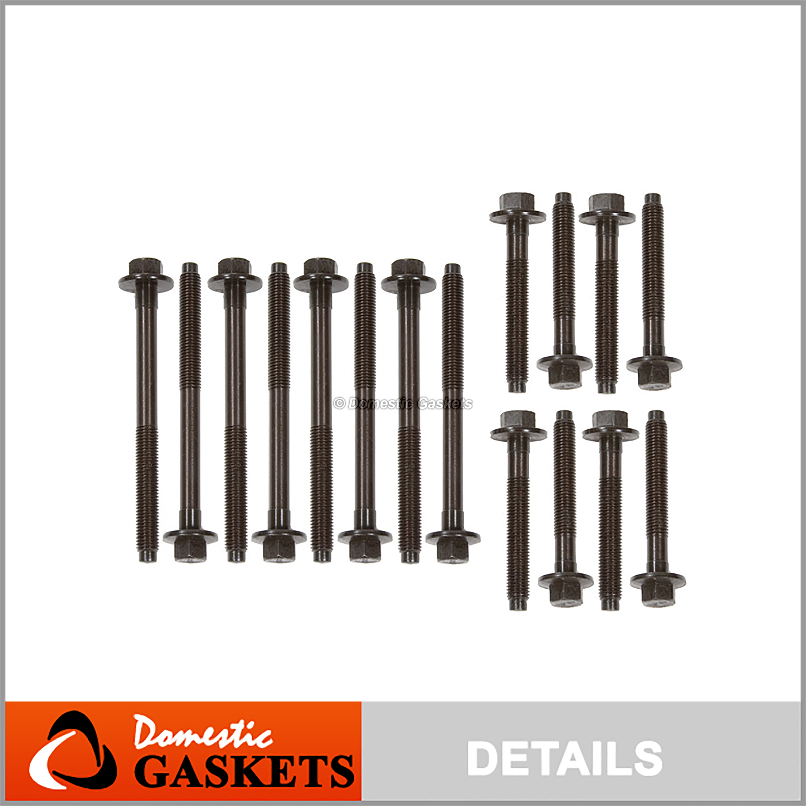 Fits 97-08 Ford F150 Mustang Windstar E150 Mercury 3.8L 4.2L 3.9L OHV Head Bolts
