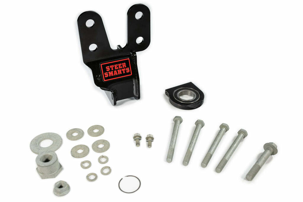 Steer Smarts 79052001 Sector Shaft Brace & TrackBar Bkt 07-18 Wrangler/Gladiator