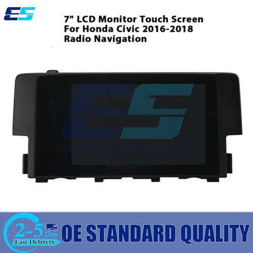 FOR 2016-18 Honda Civic Radio OEM Navigation Display Touch Screen 39710-TBA-A11