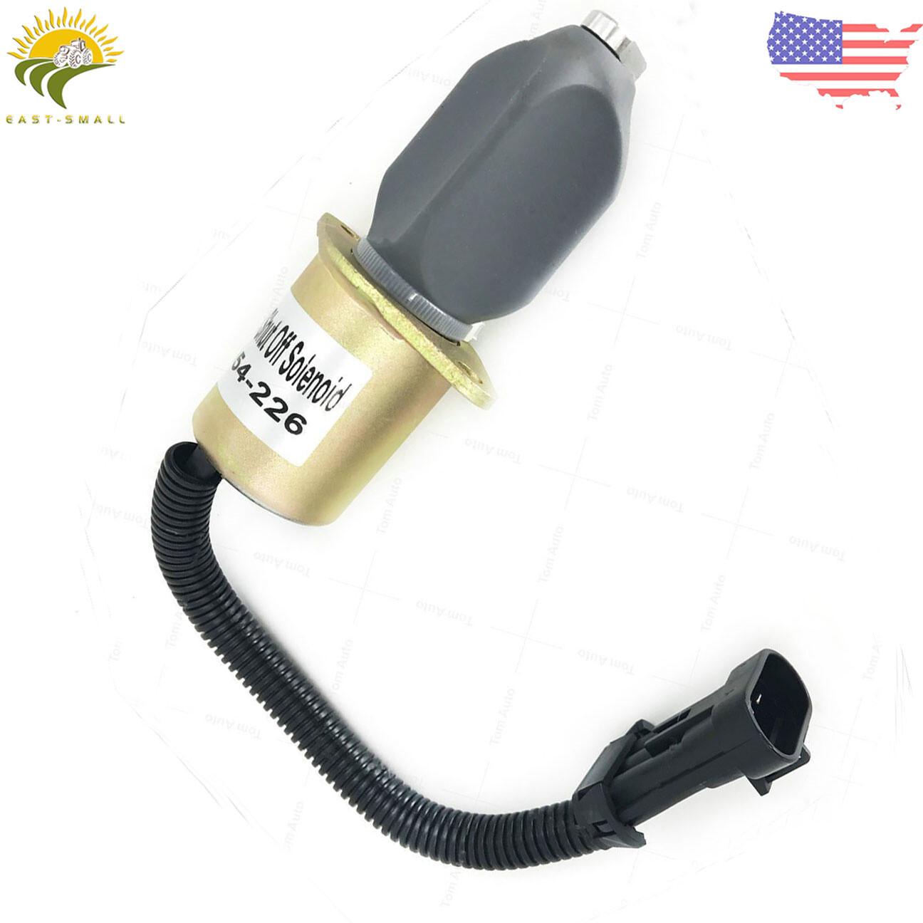 Excavator Fuel Shut Off Solenoid For Bobcat 325 328 331 334 3832211 T190 S185