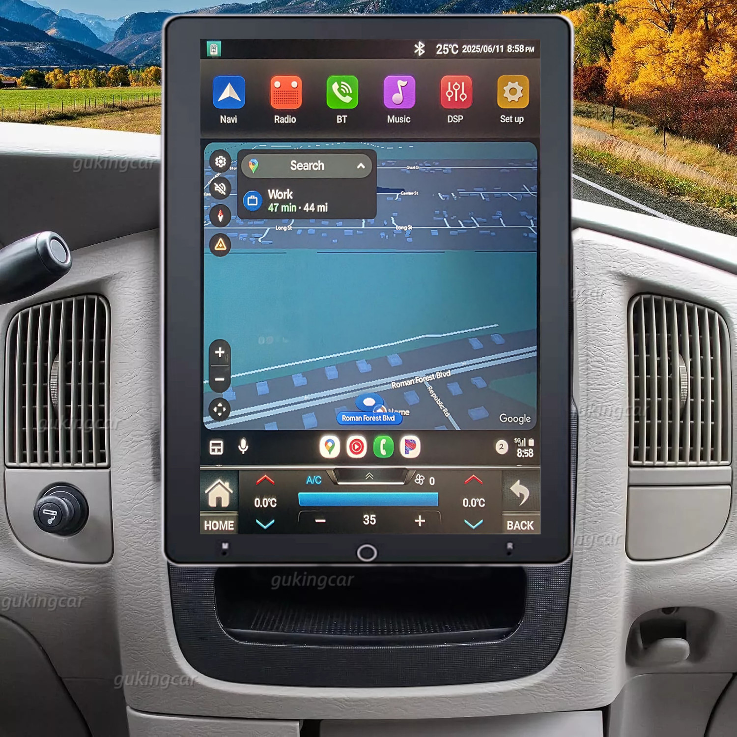 2+64G Carplay Android14 For 2003-2005 Dodge RAM 1500 2500 3500 Radio GPS Camera