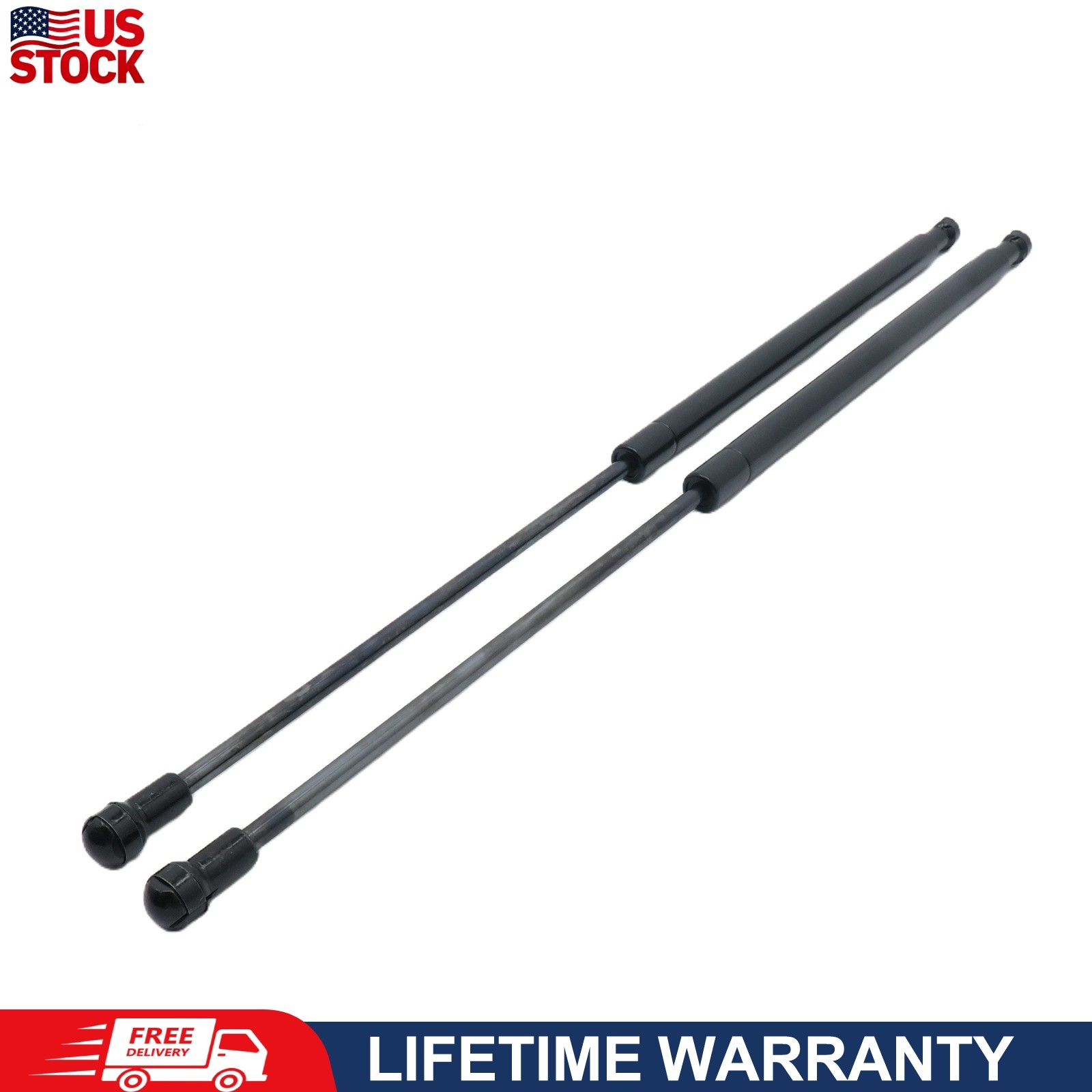 2Pcs Hood Shock For Volvo VNL Mack 11QM417M 20358822 20502741 20541720 20592319