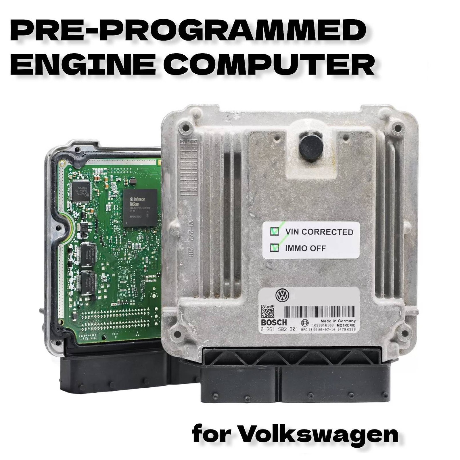 2012-2014 Volkswagen Sportwagen 2.0L ECU 06G906055AA Programmed Plug & Play 2012-2014 Volkswagen Sportwagen 2.0L ECU 06G906055AA Programmed Plug & Play