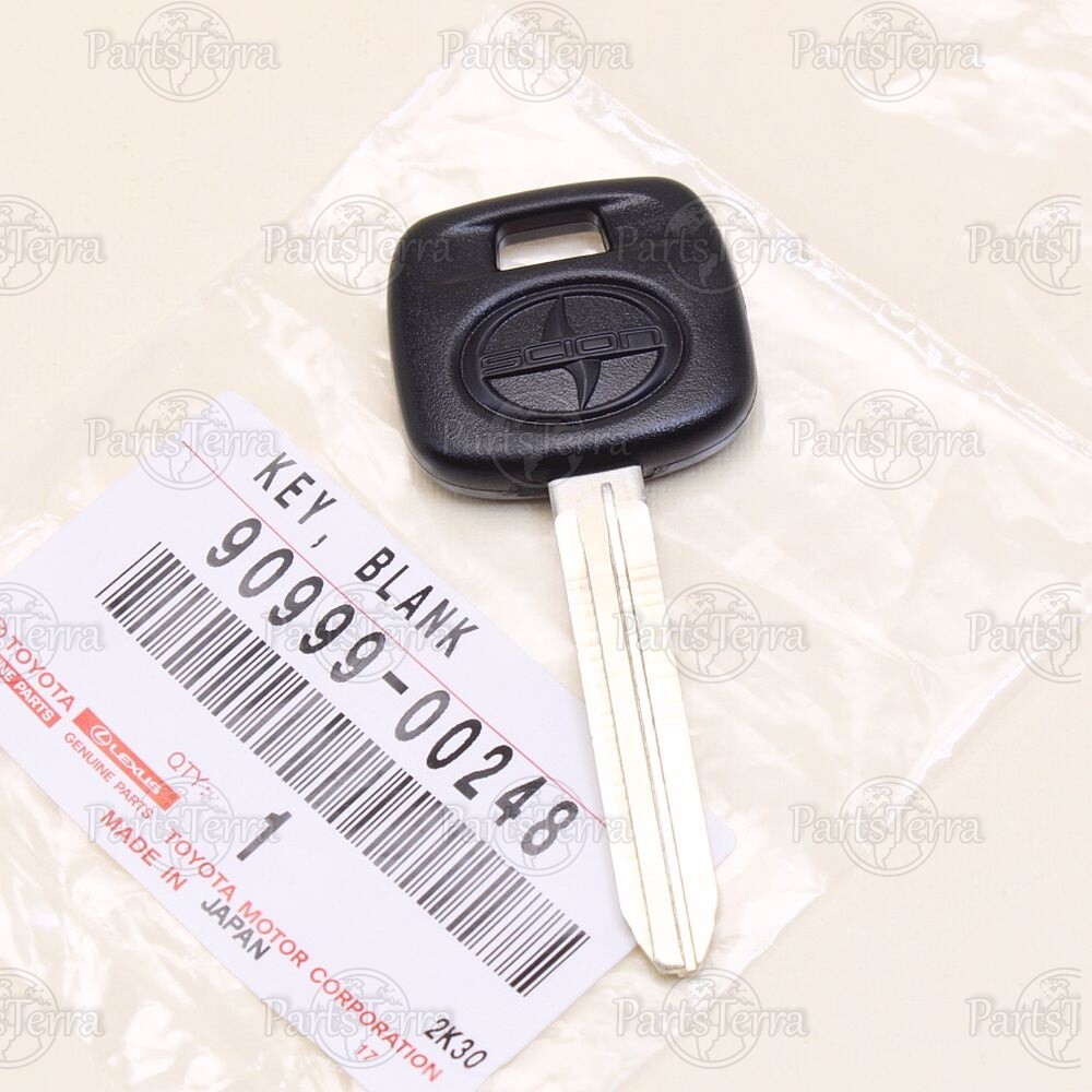 90999-00248 New OEM Genuine Toyota SCION xA xB xD iQ Uncut Key Blank  9099900248