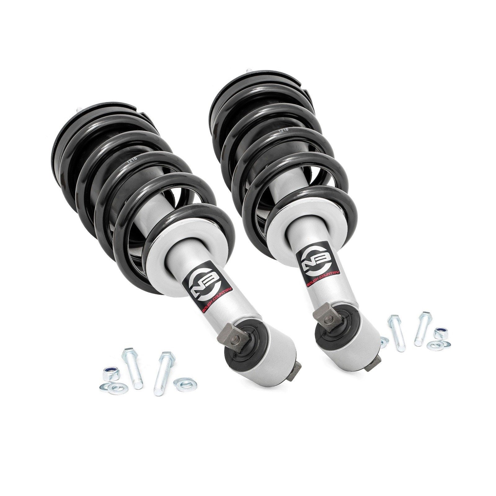 Rough Country N3 Front Performance Loaded Struts for Silverado Sierra 1500 Pair