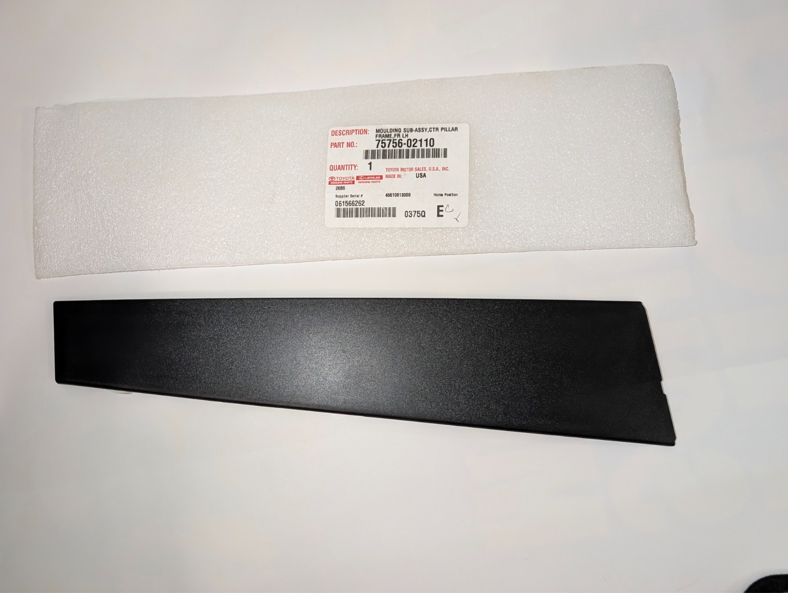 Genuine Toyota Door Applique 75756-02110 NEW OEM