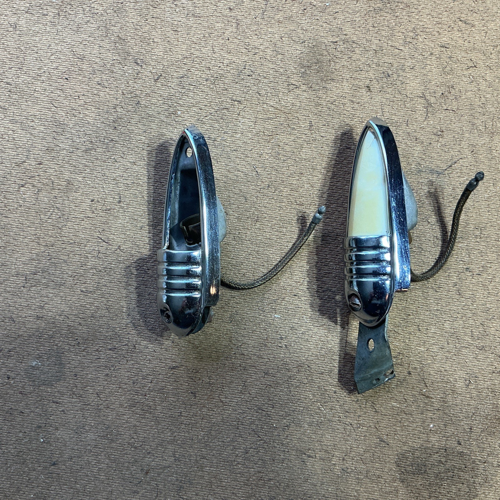1949-50 Ford Dome Lights OEM PAIR 1949-50 Ford Dome Lights OEM PAIR