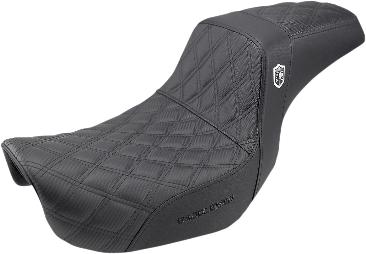 SADDLEMEN Pro Series SDC Performance Seat - w/o Backrest - Lattice Stitch/Lumbar SADDLEMEN Pro Series SDC Performance Seat - w/o Backrest - Lattice Stitch/Lumbar