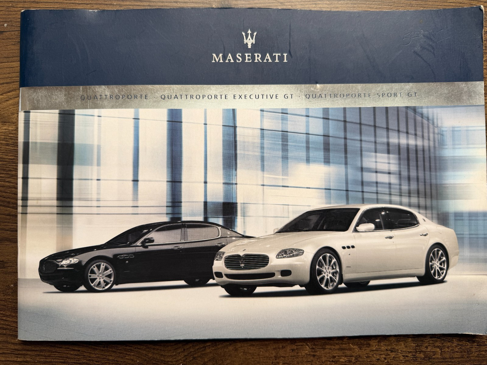 2007 Maserati Quattroporte Sport Executive GT Deluxe Sales Brochure Booklet