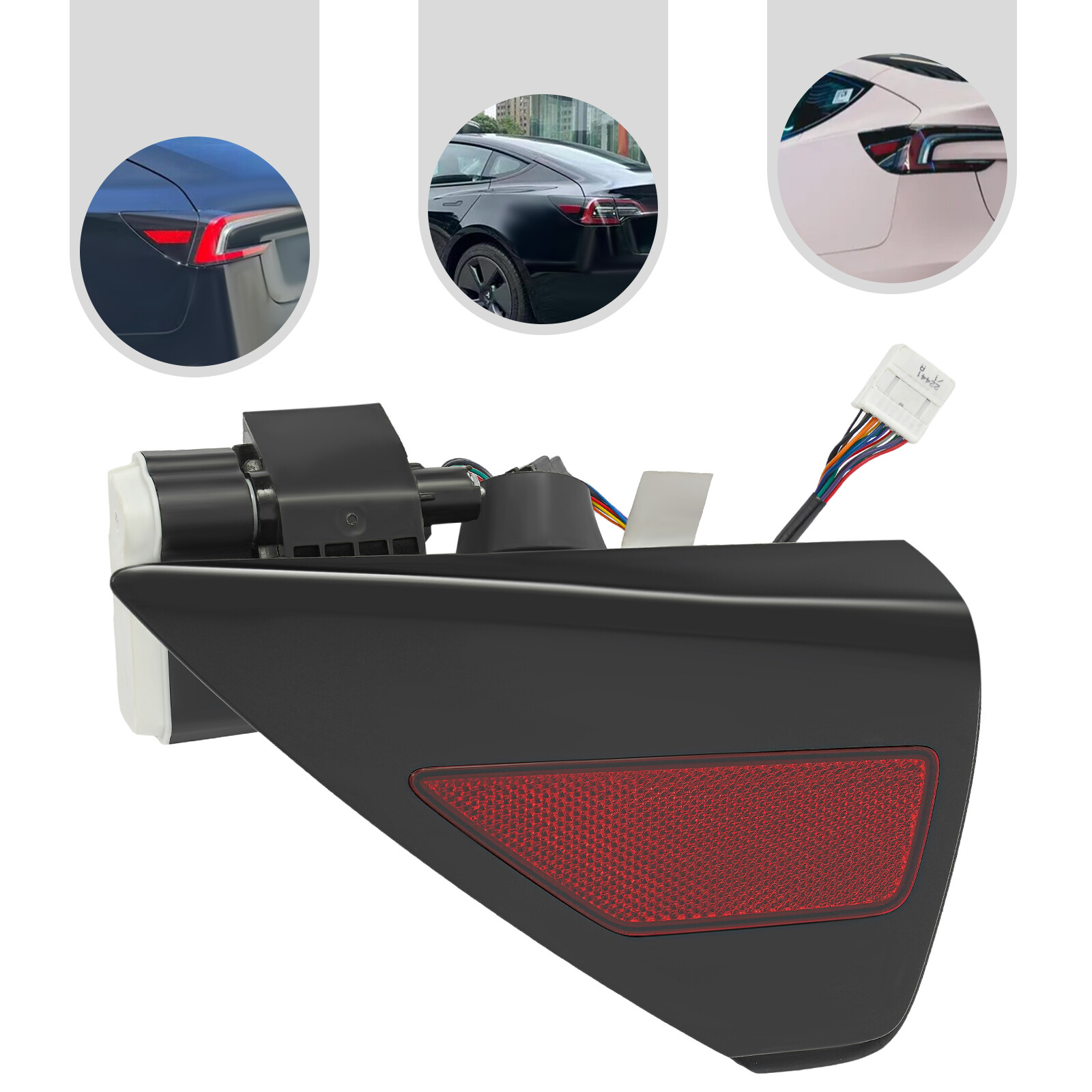 Left Driver Side Charge Port Door for 2017-2023 Tesla Model 3 & Y