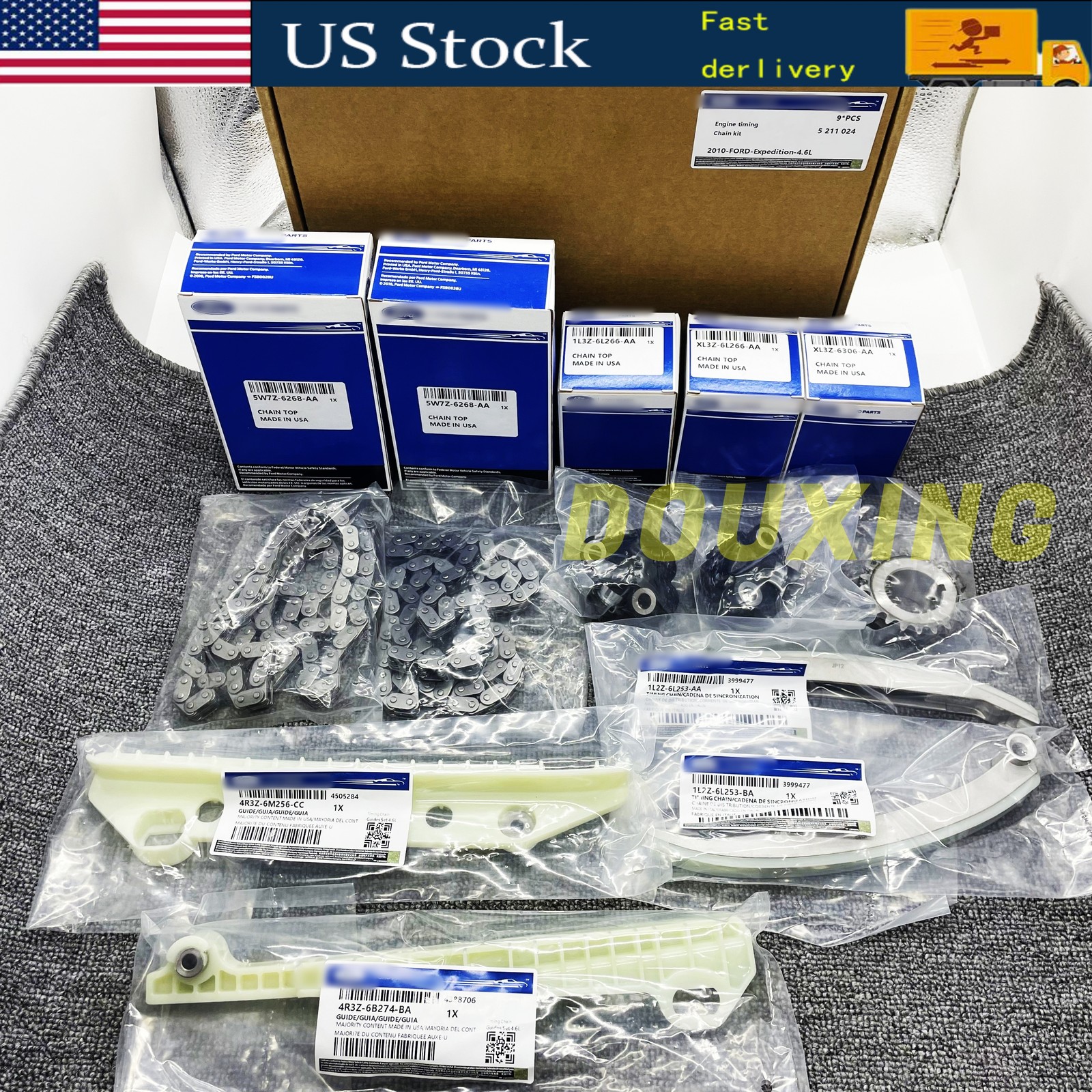 TIMING CHAIN KIT COMBO For FORD F-150 4.6L V8 2000-10 #1L2Z-6L253-AA NEW