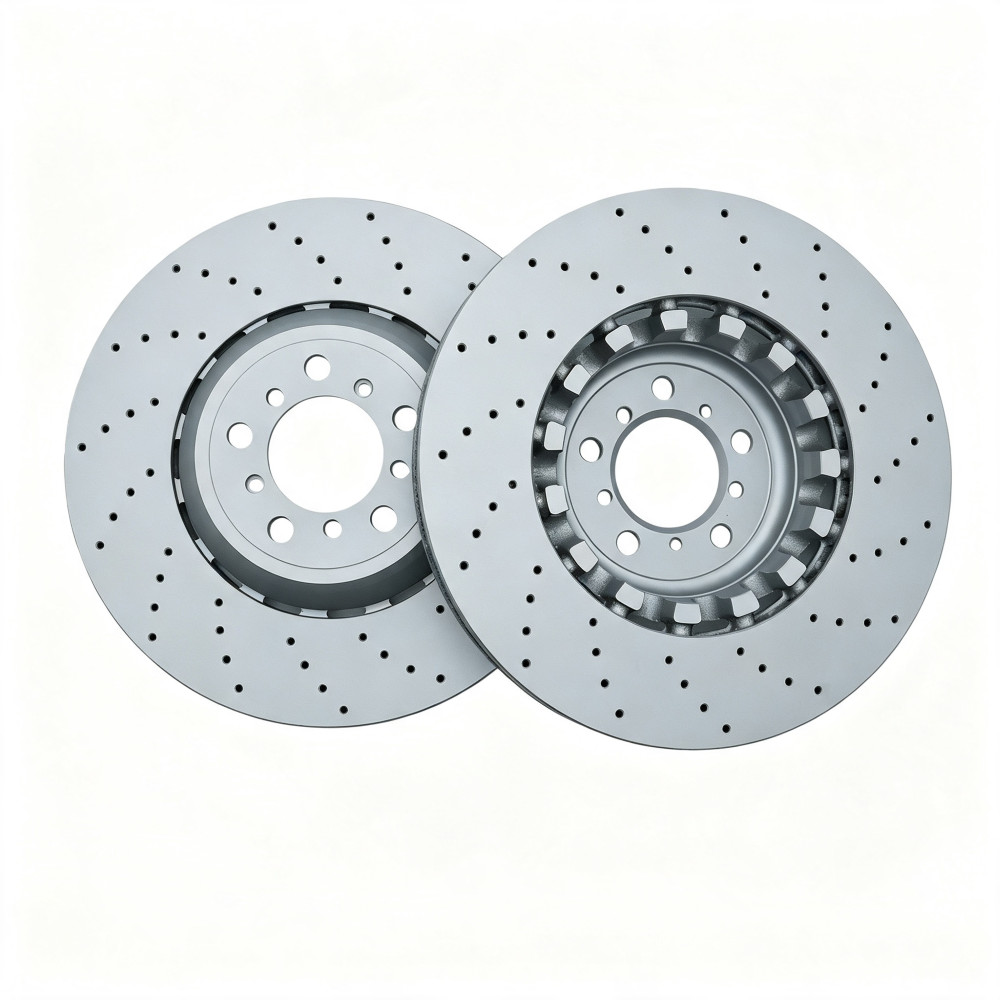 Set of 2 Front 380mm Brake Disc Rotors For 2015-2020 BMW F80 F87 F82 M2 M3 M4 US