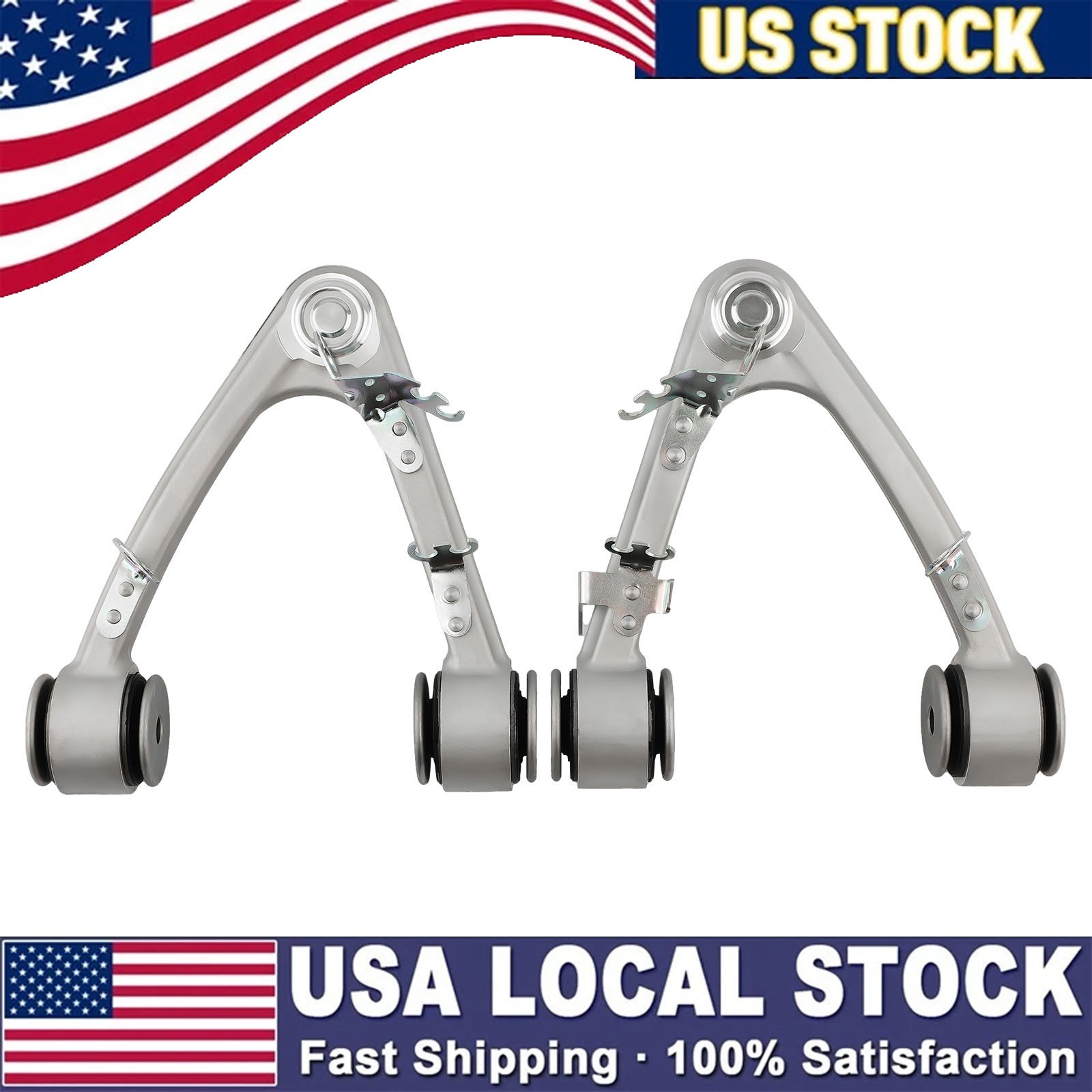 2pcs Front Suspension Upper Control Arms Kit For 2005-2013 Maserati Quattroporte
