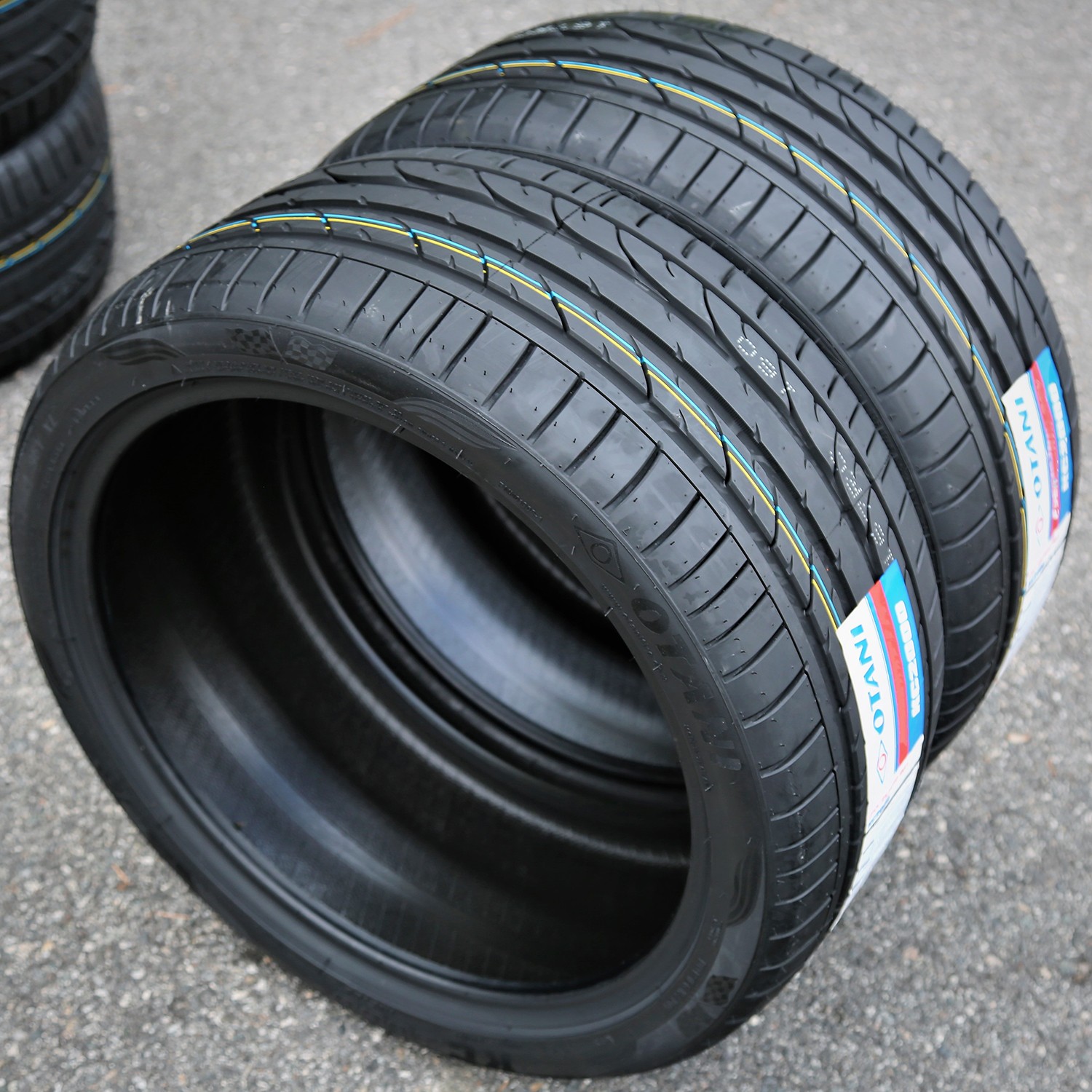 2 Otani KC2000 255/35R19 ZR 96Y XL All Season High Performance Tires UTQG 320AA
