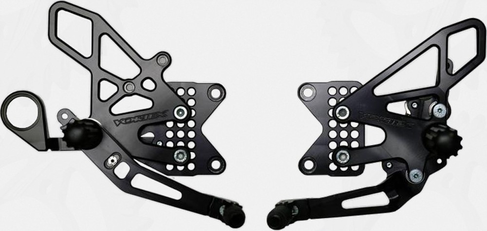 VORTEX - Rear Set Complete Blk Bmw | RS188K