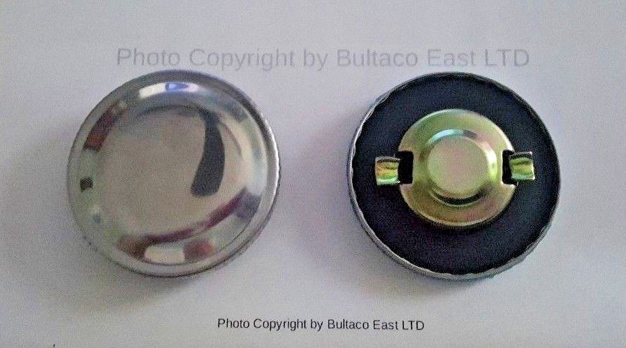 Magura Style Chrome Gas Cap Husqvarna Maico Penton Vintage AHRMA 